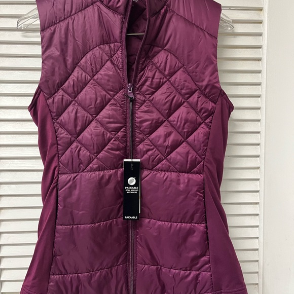 ZELOS Jackets & Blazers - ZELOS✨small✨Women's Quilted Vest - Purple